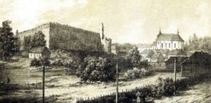   “Над ракой Лідзеяй”, Н. Орда, 1876 г., літаграфія* А. Місеровіча*